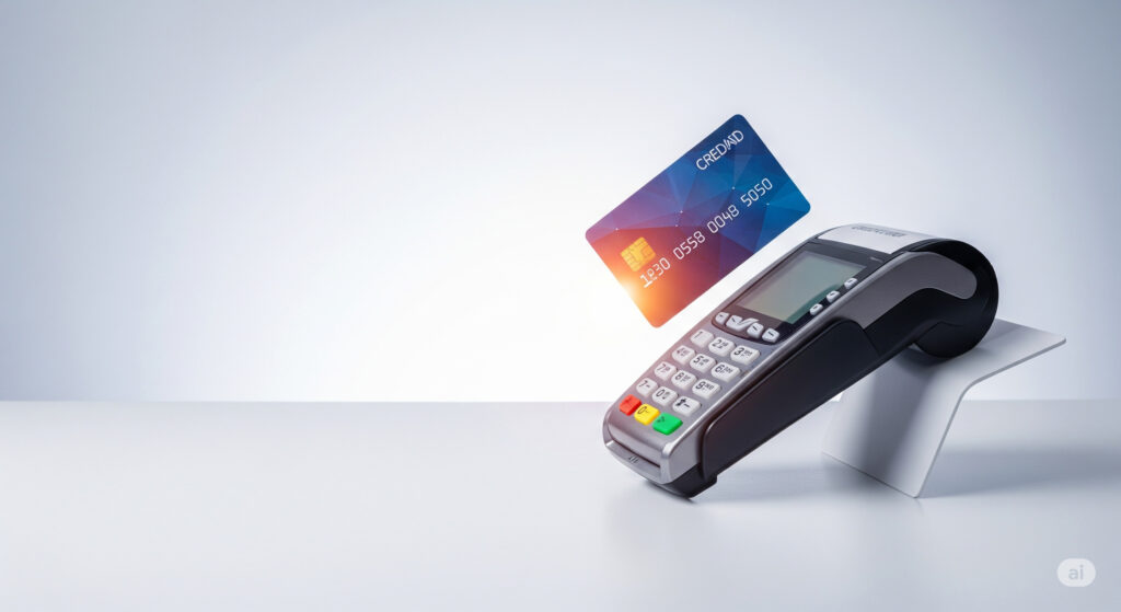 Secure credit card reader